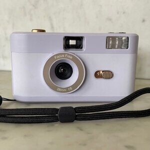 HEYDAY 35 MM Film Camera Built In Flash Soft Purple